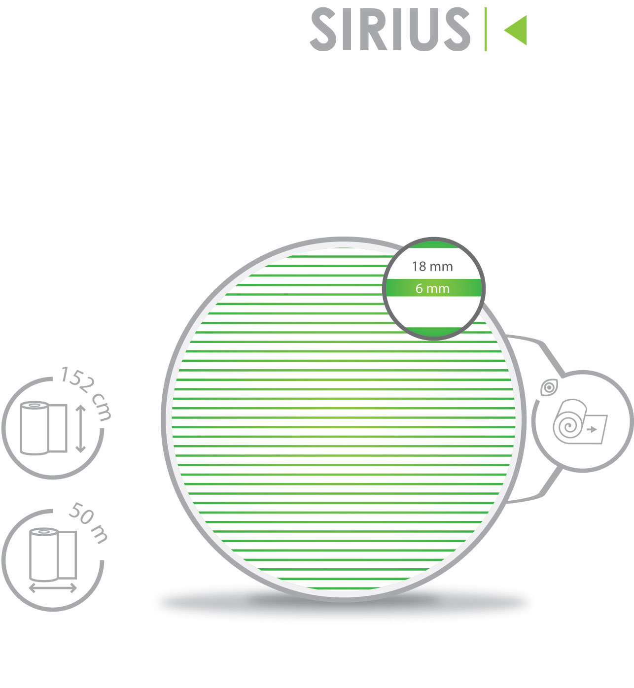 Sirius: Linien 18mm, 6mm transparent. – Bild 4